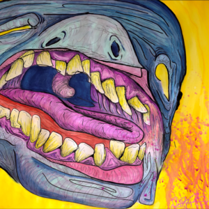 Blue Scream Poster