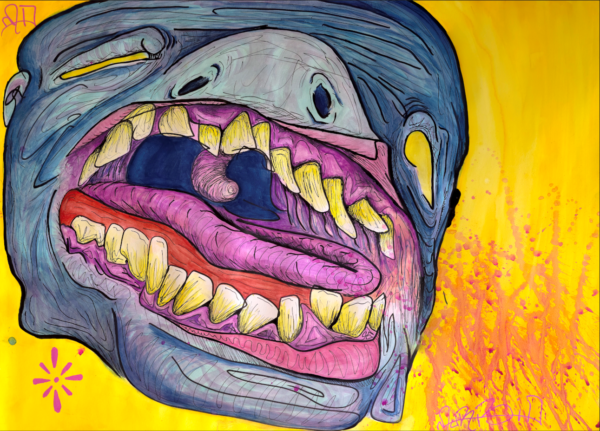 Blue Scream Poster